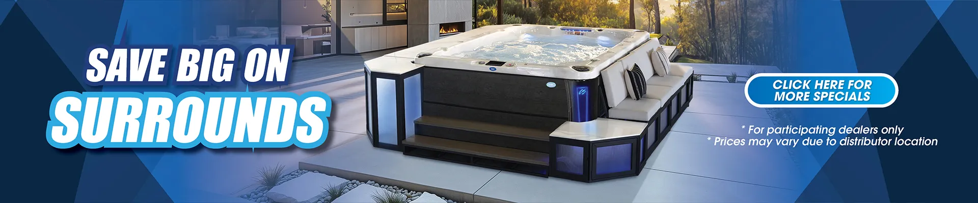 Calspas hot tub being used in a family setting - Chandler