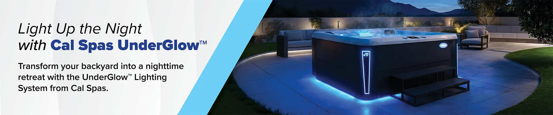 Calspas hot tub being used in a family setting - Chandler